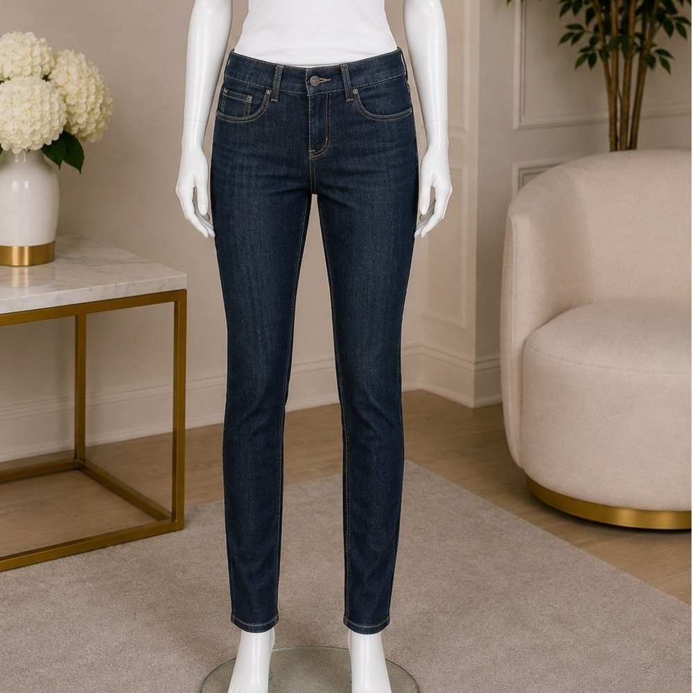 J.Crew Womens Skinny Jeans Dark Wash Stretch Denim 26
